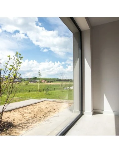 Kunststofffenster PVC 865 x 1135 mm Dreh-Kipp - Aluplast Ideal 7000
