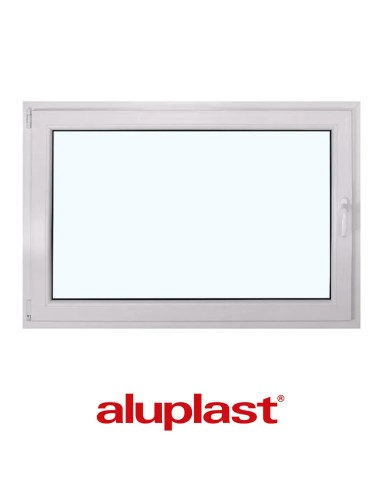 Kunststofffenster PVC 1200 x 800 mm Dreh-Kipp - Aluplast Ideal 7000