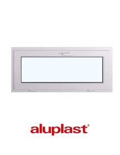 Kunststofffenster PVC 1465 x 535 mm Kipp - Aluplast Ideal 7000