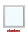 Kunststofffenster PVC 1000 x 1000 mm Festverglasung - Aluplast Ideal 7000