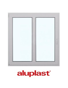 Kunststofffenster PVC 1200 x 1250 mm Dreh-Kipp - Aluplast Ideal 7000