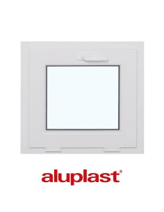 Kunststofffenster PVC 500 x 500 mm Kipp - Aluplast Ideal 7000
