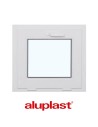 Kunststofffenster PVC 500 x 500 mm Kipp - Aluplast Ideal 7000