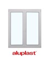 Kunststofffenster PVC 1200 x 1400 mm Dreh | Dreh-Kipp - Aluplast Ideal 8000
