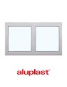 Kunststofffenster PVC 1750 x 1000 mm Dreh | Dreh-Kipp - Aluplast Ideal 8000