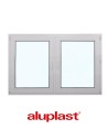 Kunststofffenster PVC 1525 x 1000 mm Dreh-Kipp | Dreh - Aluplast Ideal 8000