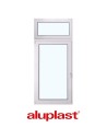 Kunststofffenster PVC 800 x 1800 mm Festverglasung | Dreh - Aluplast Ideal 8000