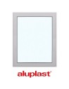 Kunststofffenster PVC 1200 x 1500 mm Festverglasung - Aluplast Ideal 8000