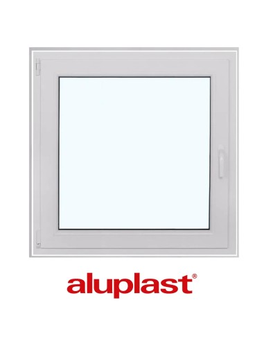 Kunststofffenster PVC 1000 x 1000 mm Dreh-Kipp - Aluplast Ideal 8000