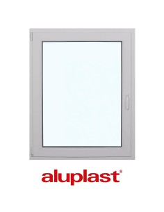 Kunststofffenster PVC 800 x 1000 mm Dreh-Kipp - Aluplast Ideal 8000