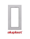 Kunststofffenster PVC 650 x 1200 mm Kipp - Aluplast Ideal 8000