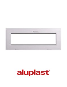 Kunststofffenster PVC 1250 x 500 mm Kipp - Aluplast Ideal 8000