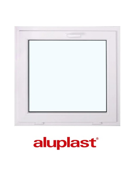 Kunststofffenster PVC 865 x 835 mm Kipp - Aluplast Ideal 8000