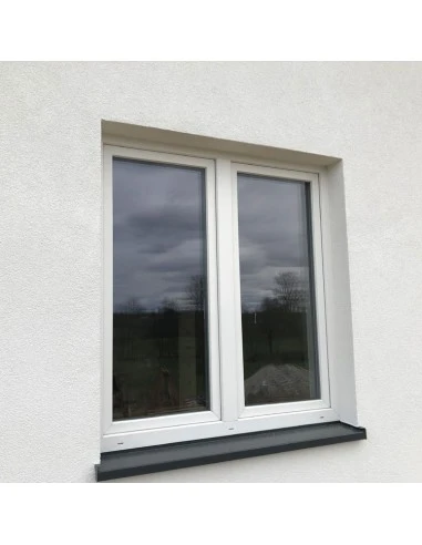 Kunststofffenster PVC 2600 x 1500 mm Dreh | Dreh-Kipp - Aluplast Ideal 8000