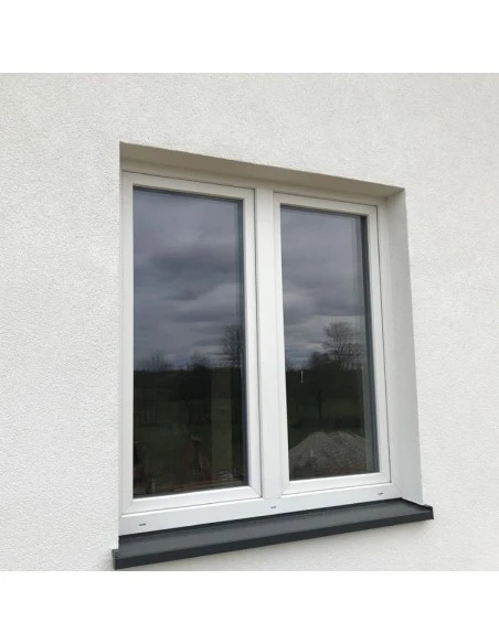 Kunststofffenster PVC 2600 x 1500 mm Dreh | Dreh-Kipp - Aluplast Ideal 8000