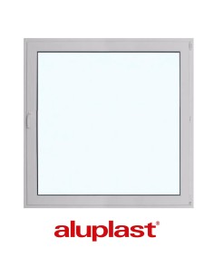 Kunststofffenster PVC 900 x 900 mm Dreh - Aluplast Ideal 8000