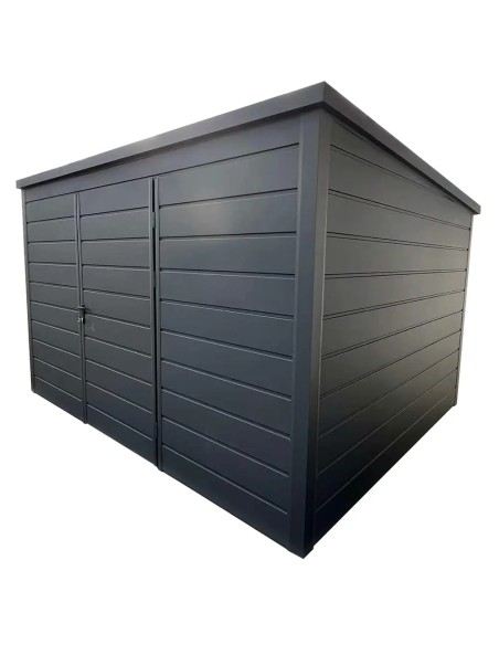 Gartenhaus Metall Geräteschuppen 3x2 m - Anthrazit