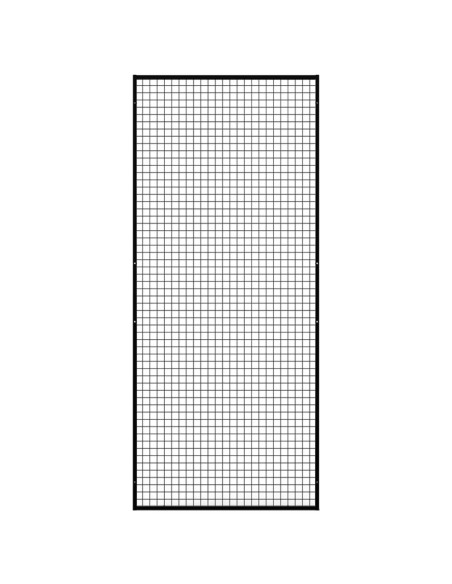 Deko Wandgitter Gitterwand Schwarz - 102 x 238 cm