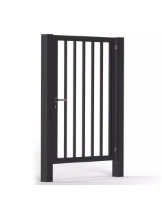 Modern Stahl Pforte Gartentür BR.23