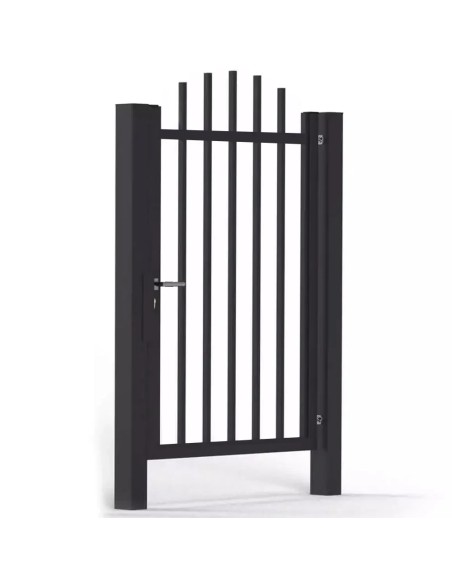 Modern Stahl Pforte Gartentür BR.24