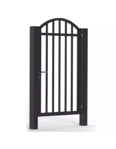 Modern Stahl Pforte Gartentür BR.27