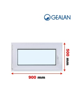 Kunststofffenster PVC Fenster 90 x 50 cm DREH/KIPP - Gealan S 8000