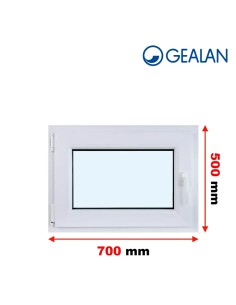 Kunststofffenster PVC Fenster 70 x 50 cm DREH/KIPP - Gealan S 8000