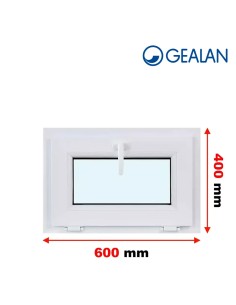 Kunststofffenster PVC Fenster 60 x 40 cm KIPP - Gealan S 8000