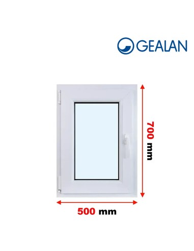 Kunststofffenster PVC Fenster 50 x 70 cm DREH/KIPP - Gealan S 8000