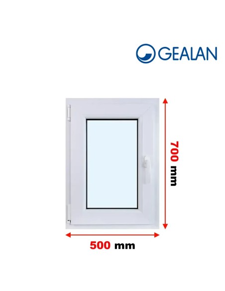 Kunststofffenster PVC Fenster 50 x 70 cm DREH/KIPP - Gealan S 8000
