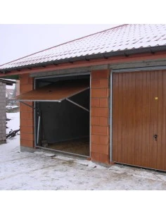 Schwingtor Stahl Garagentor 260 x 200 cm 2