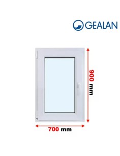 Kunststofffenster PVC Fenster 70 x 90 cm DREH/KIPP Gealan S 9000