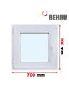 Kunststofffenster PVC Fenster 70 x 70 cm DREH/KIPP Rehau Synego