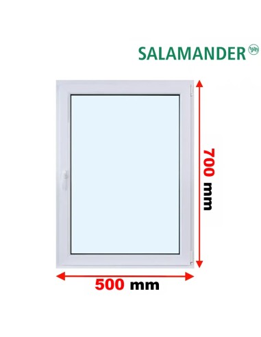 Kunststofffenster PVC Fenster 50 x 70 cm DREH/KIPP Salamander BluEvolution 82