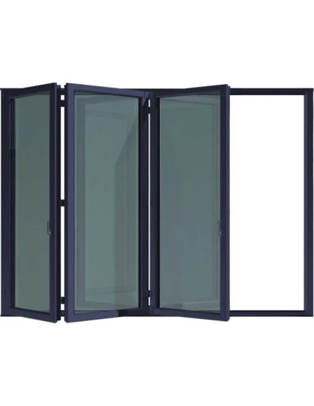 Aluminium Falttür Terrassentür 3200 x 2300 mm