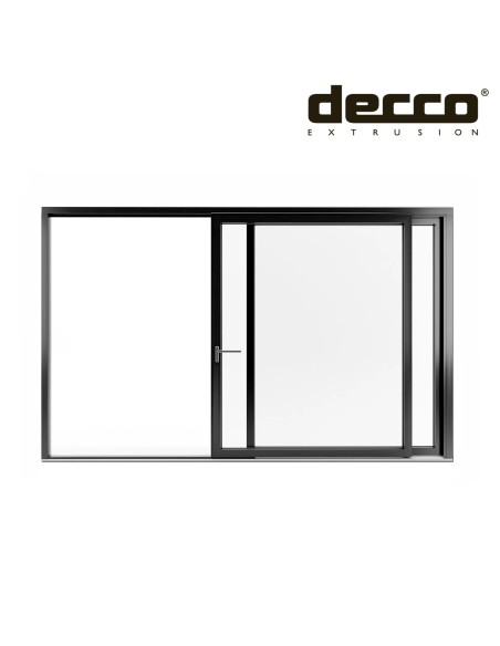 Kunststoff Hebeschiebetür - 360 x 230 cm - Terrassentür (HST) – DECCO