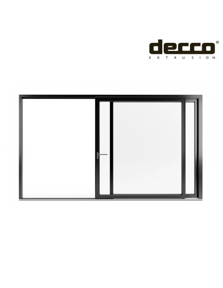 Kunststoff Hebeschiebetür - 380 x 220 cm - Terrassentür (HST) – DECCO