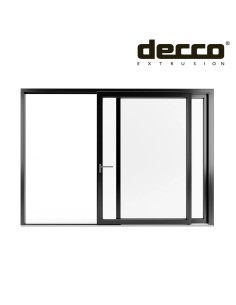Kunststoff Hebeschiebetür - 300 x 220 cm - Terrassentür (HST) – DECCO