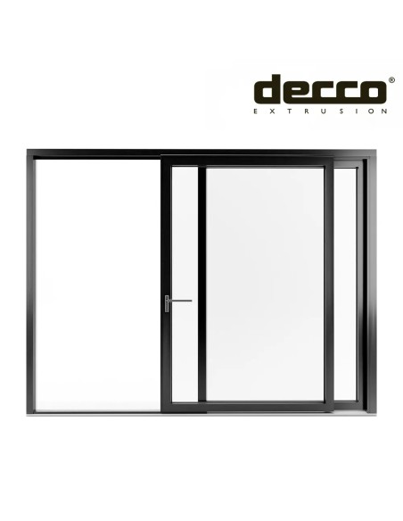 Kunststoff Hebeschiebetür - 200 x 230 cm - Terrassentür (HST) – DECCO