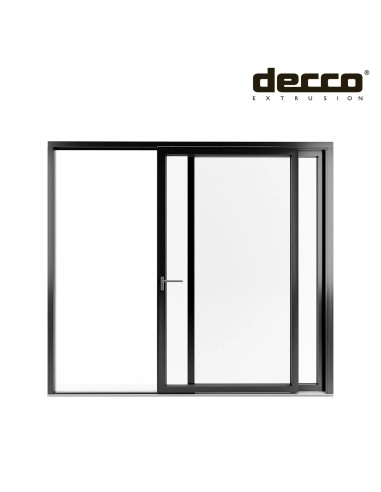 Kunststoff Hebeschiebetür - 250 x 230 cm - Terrassentür (HST) – DECCO