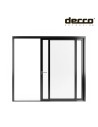 Kunststoff Hebeschiebetür - 250 x 230 cm - Terrassentür (HST) – DECCO