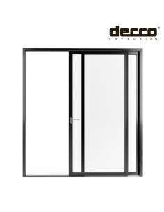 Kunststoff Hebeschiebetür - 200 x 220 cm - Terrassentür (HST) – DECCO