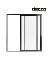 Kunststoff Hebeschiebetür - 200 x 220 cm - Terrassentür (HST) – DECCO