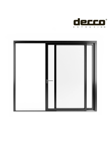 Kunststoff Hebeschiebetür - 250 x 220 cm - Terrassentür (HST) – DECCO