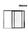 Kunststoff Hebeschiebetür - 250 x 220 cm - Terrassentür (HST) – DECCO