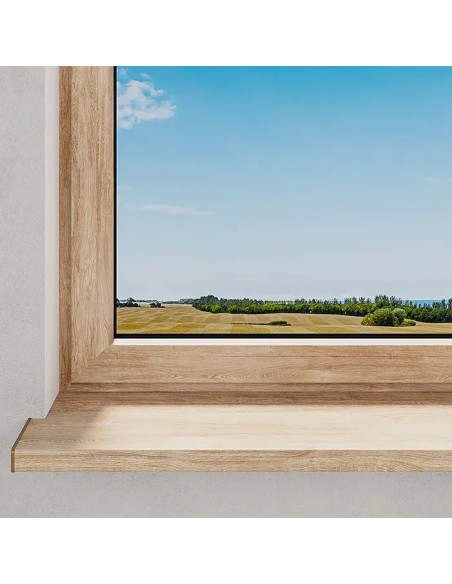 Kunststoff Innenfensterbank - Nuss