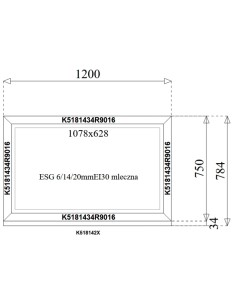 Set aus Aluminiumfenstern MB-78EI F30 2