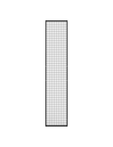 Deko Wandgitter Gitterwand Schwarz - 50 x 238 cm