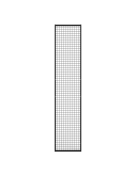 Deko Wandgitter Gitterwand Schwarz - 50 x 238 cm