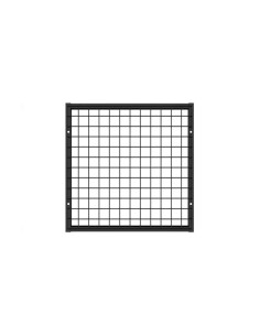 Deko Wandgitter Gitterwand Schwarz - 50 x 50 cm